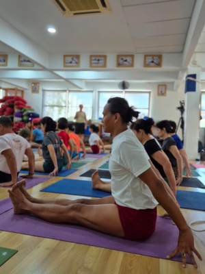 マレーシアでのアイアンガーヨガ