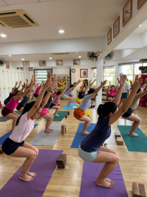 マレーシアでのアイアンガーヨガ